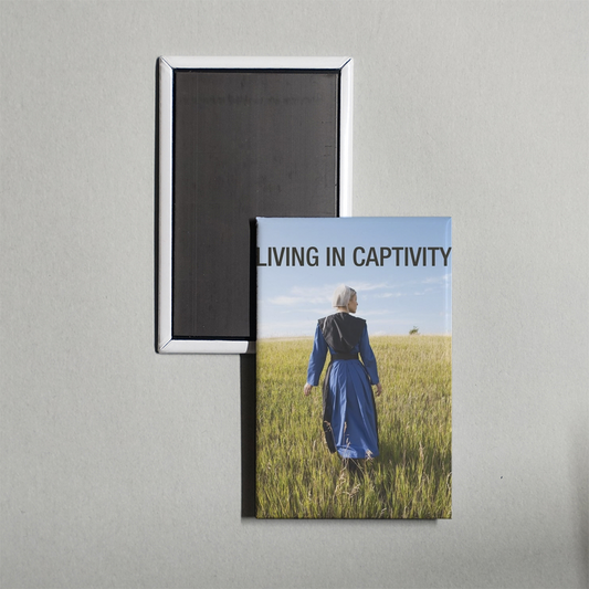 Living in Captivity TV Show Fridge Magnet