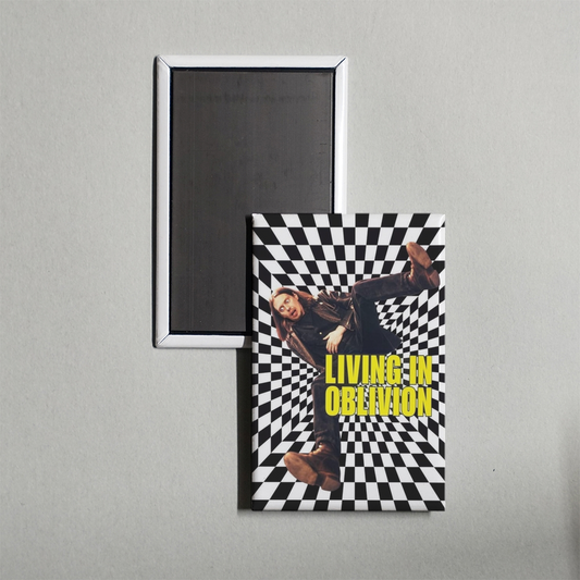Living in Oblivion Mini Movie Fridge Magnet