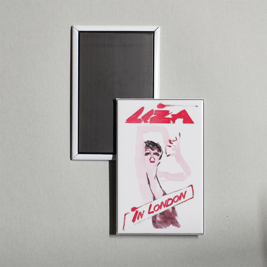 Liza in London Mini Movie Fridge Magnet