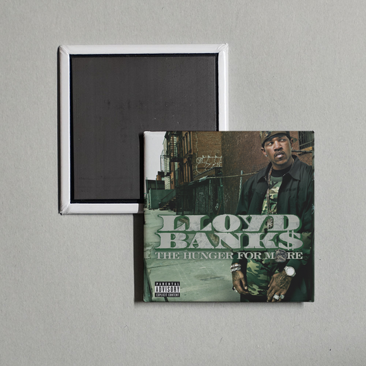 Lloyd Banks - The Hunger For More Album Cover Fridge Magnet