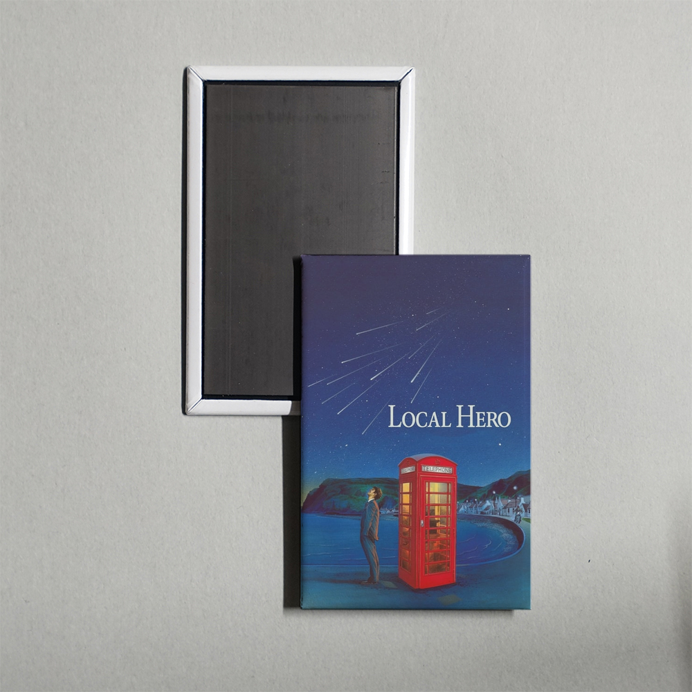 Local Hero Mini Movie Fridge Magnet