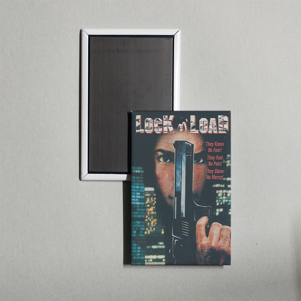 Lock 'n' Load Mini Movie Fridge Magnet