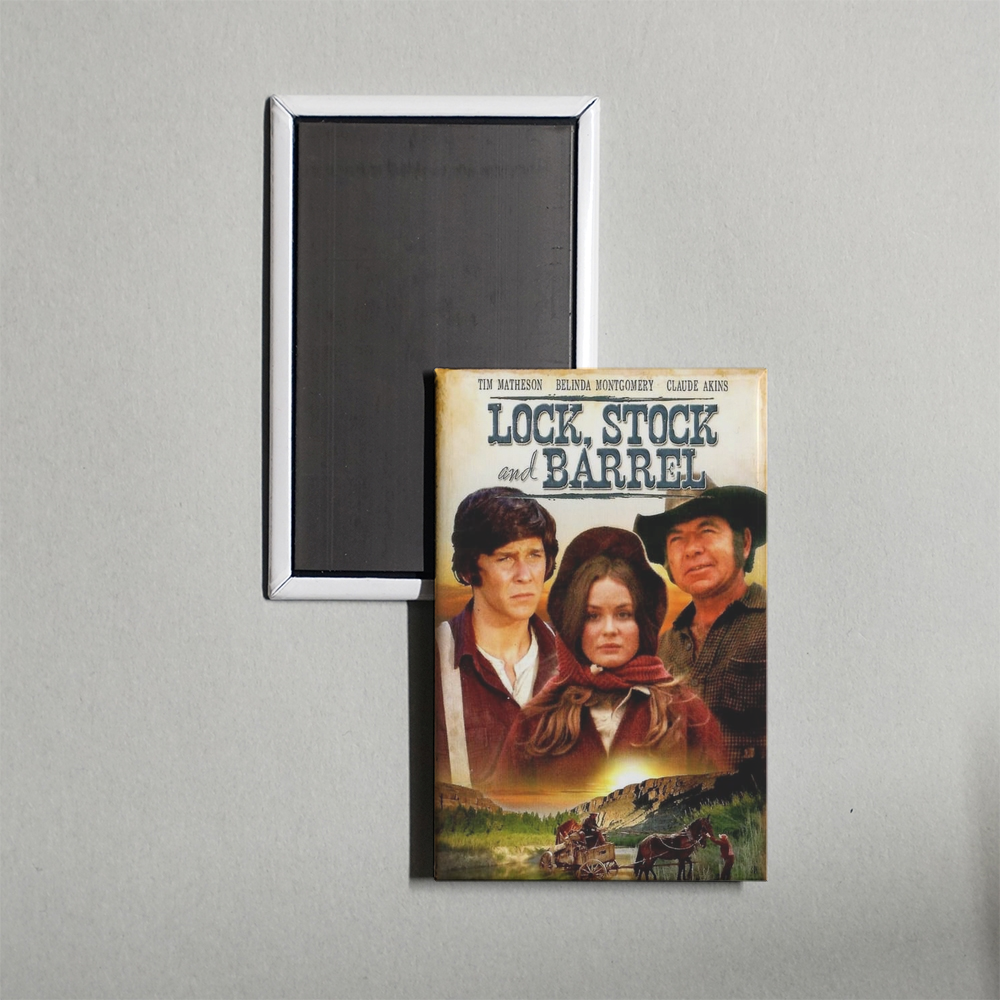 Lock, Stock and Barrel Mini Movie Fridge Magnet