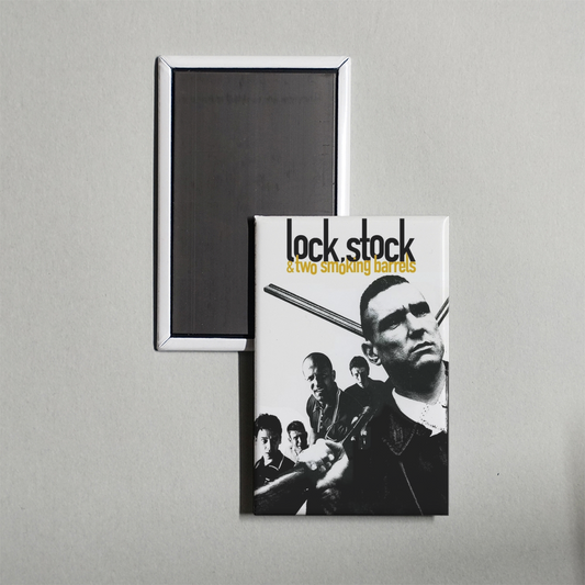 Lock, Stock and Two Smoking Barrels Mini Movie Fridge Magnet