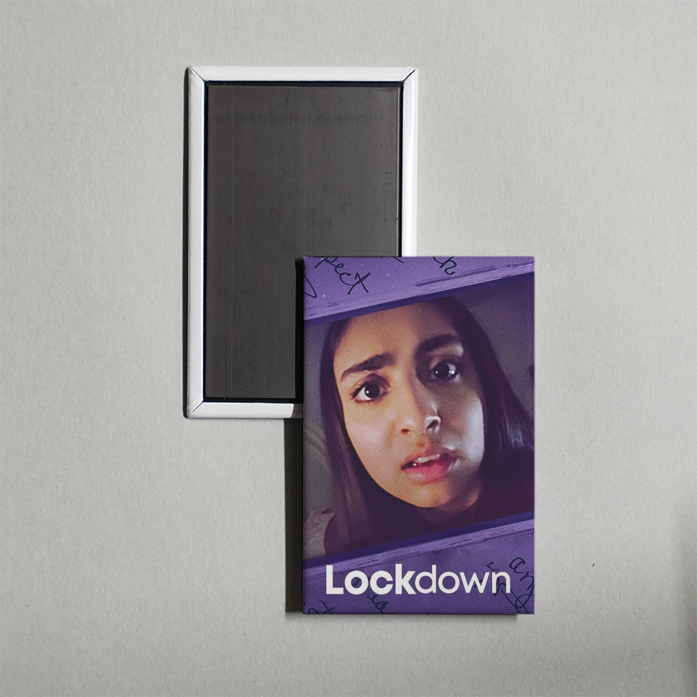 Lockdown TV Show Fridge Magnet