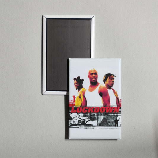 Lockdown Mini Movie Fridge Magnet
