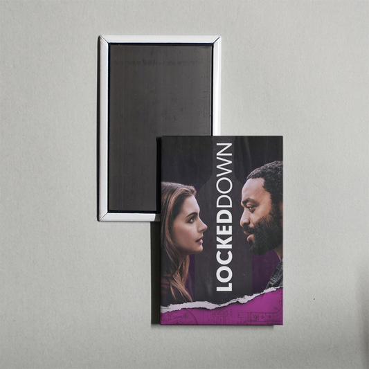 Locked Down Mini Movie Fridge Magnet
