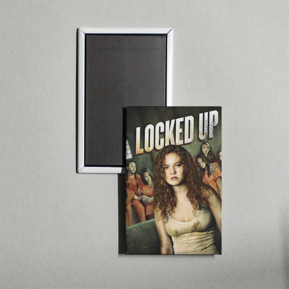 Locked Up Mini Movie Fridge Magnet