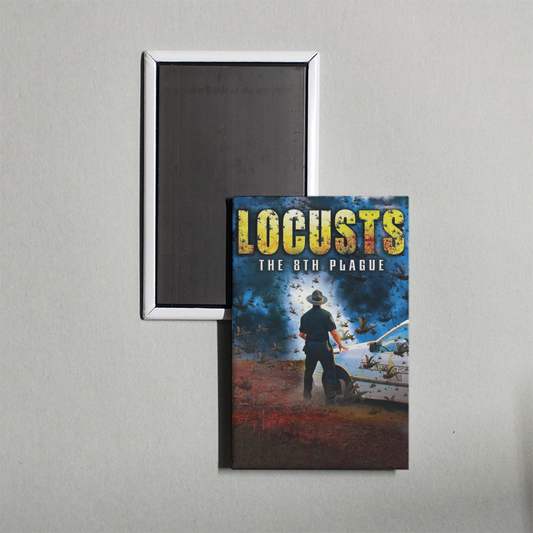 Locusts The 8th Plague Mini Movie Fridge Magnet