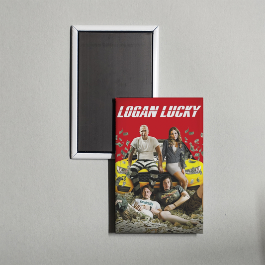 Logan Lucky Mini Movie Fridge Magnet