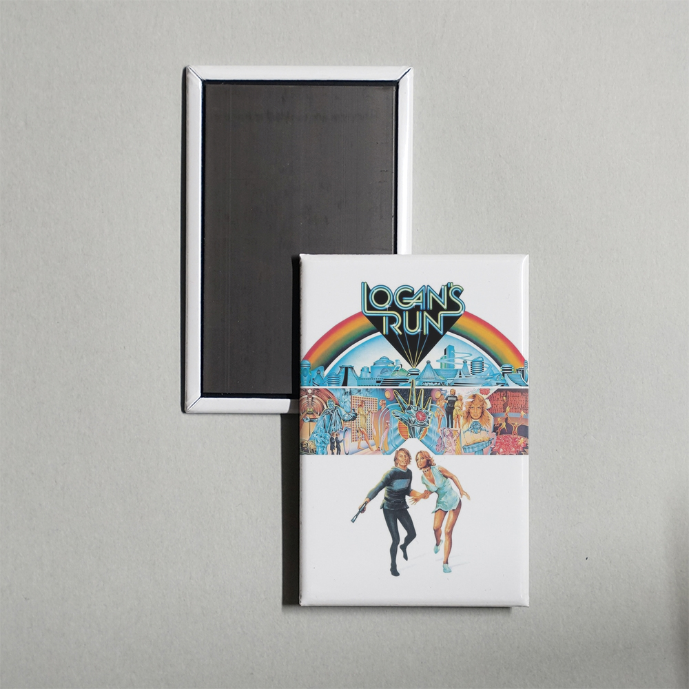 Logan's Run Mini Movie Fridge Magnet