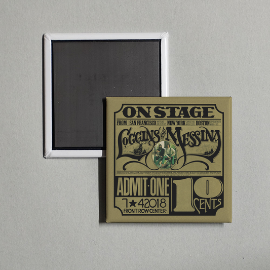Loggins & Messina - On Stage Album Cover Fridge Magnet