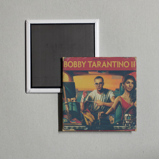 Logic - Bobby Tarantino II Album Cover Fridge Magnet