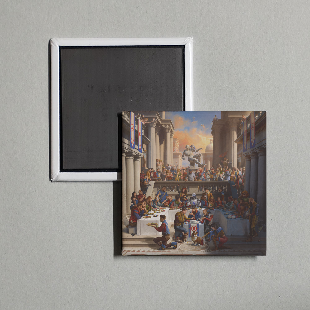 Logic - Everybody Album Cover Fridge Magnet