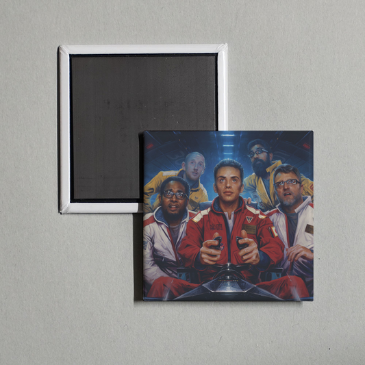 Logic - The Incredible True Story Album Cover Fridge Magnet