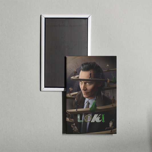Loki TV Show Fridge Magnet