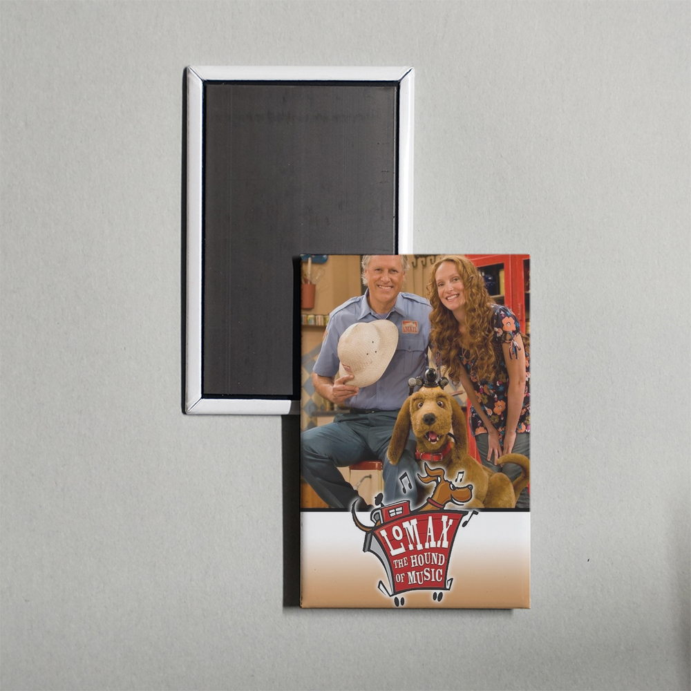 Lomax The Hound of Music TV Show Fridge Magnet