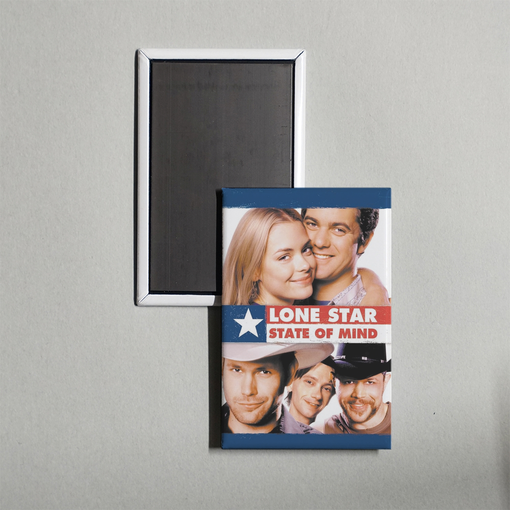 Lone Star State of Mind Mini Movie Fridge Magnet