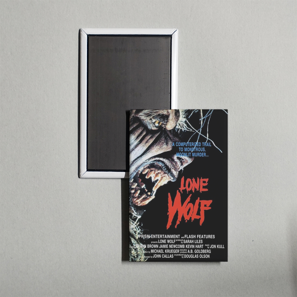 Lone Wolf Mini Movie Fridge Magnet