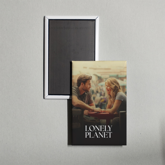 Lonely Planet Mini Movie Fridge Magnet