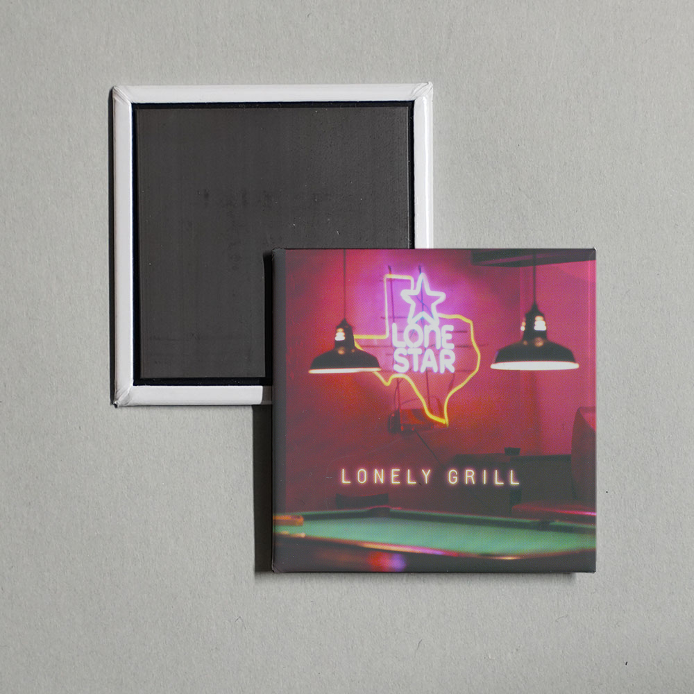 Lonestar - Lonely Grill Album Cover Fridge Magnet