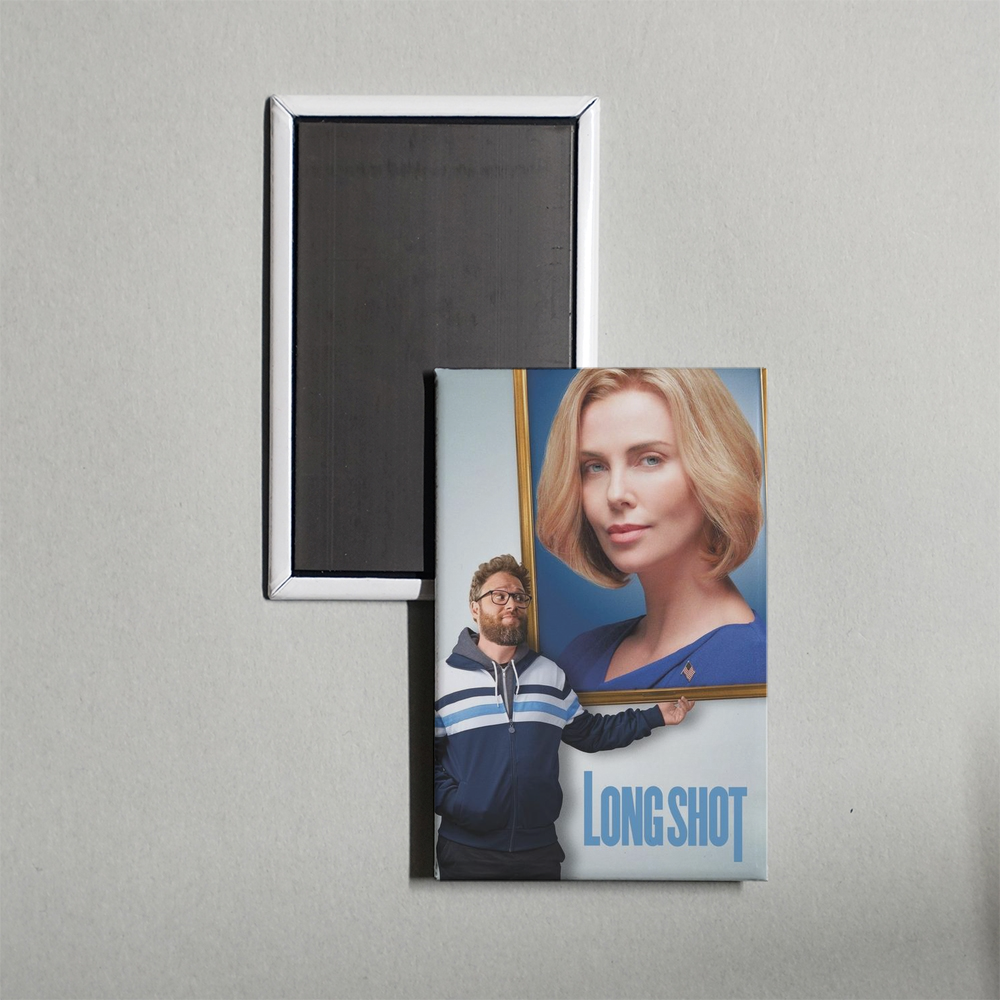 Long Shot Mini Movie Fridge Magnet