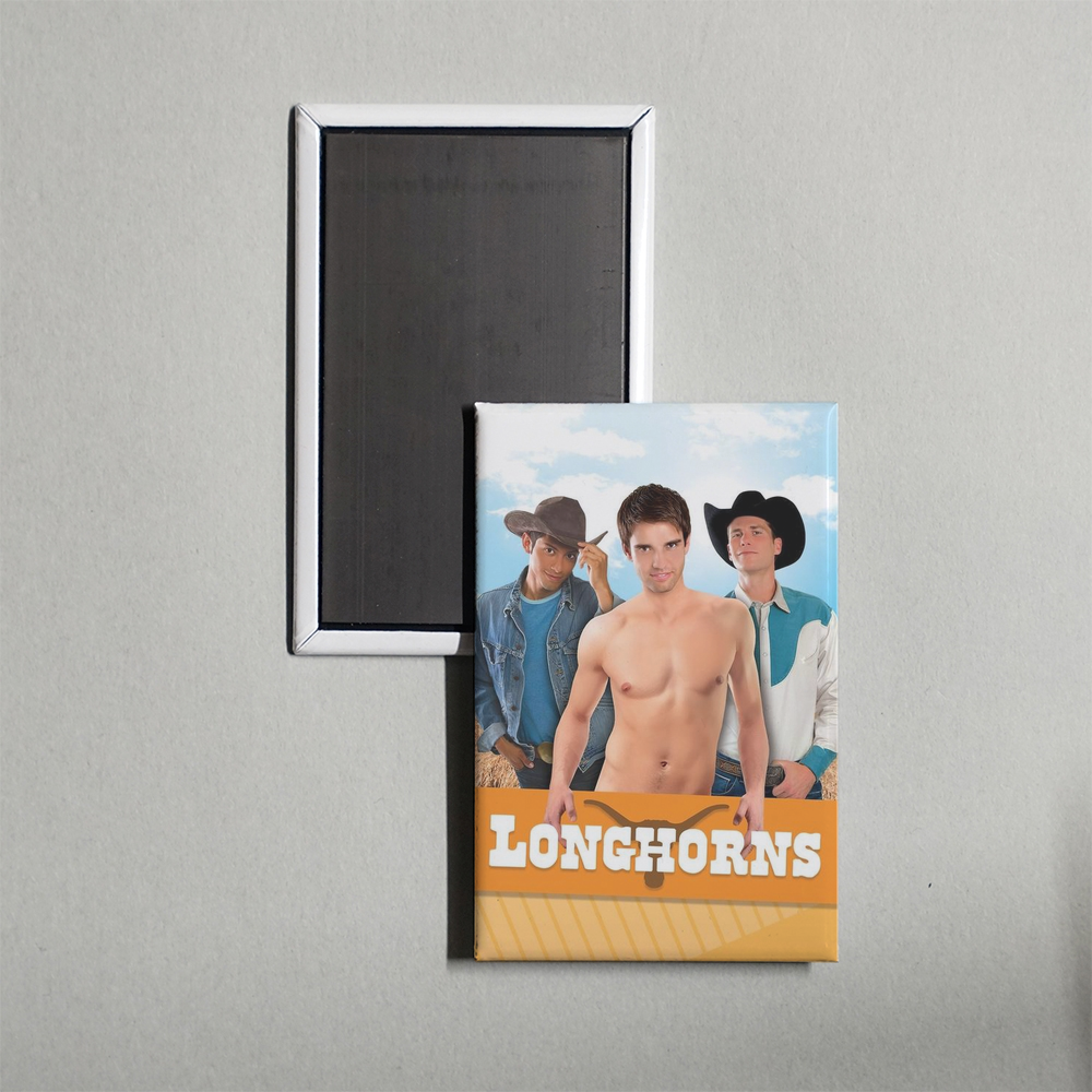 Longhorns Mini Movie Fridge Magnet