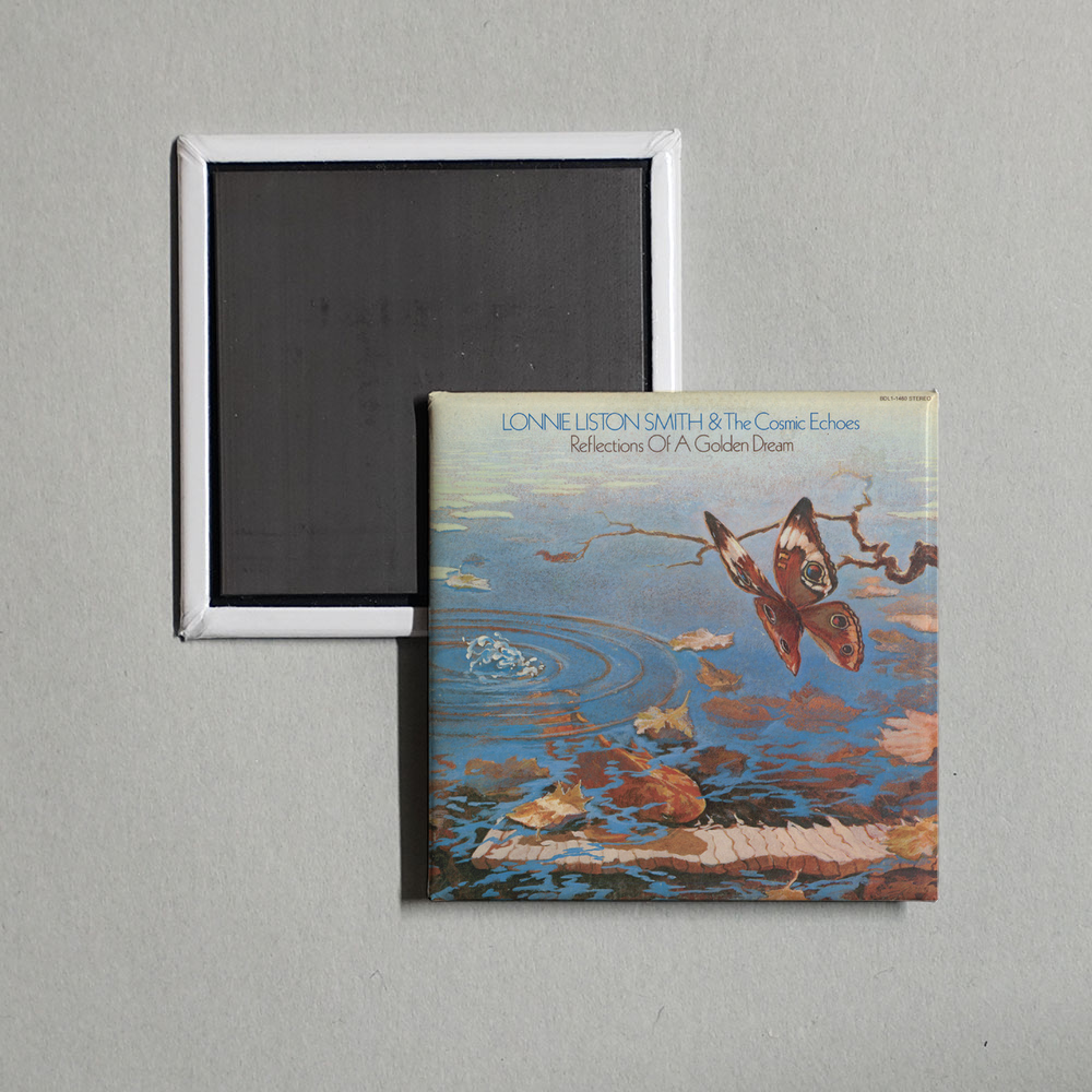 Lonnie Liston Smith - Reflections of a Golden Dream Album Cover Fridge Magnet