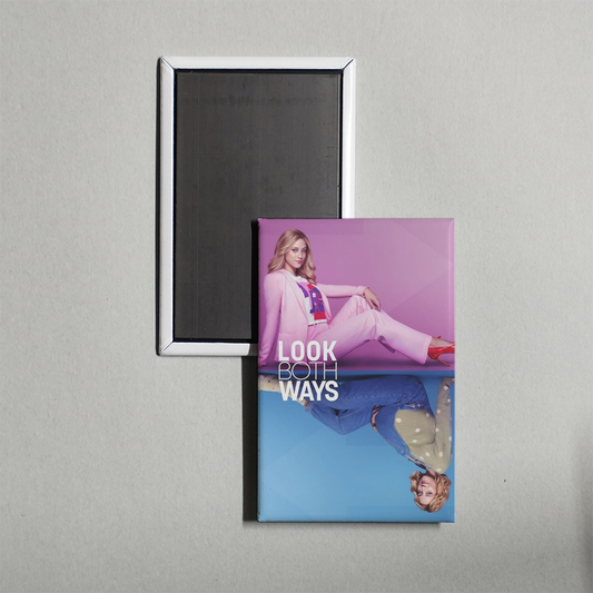 Look Both Ways Mini Movie Fridge Magnet