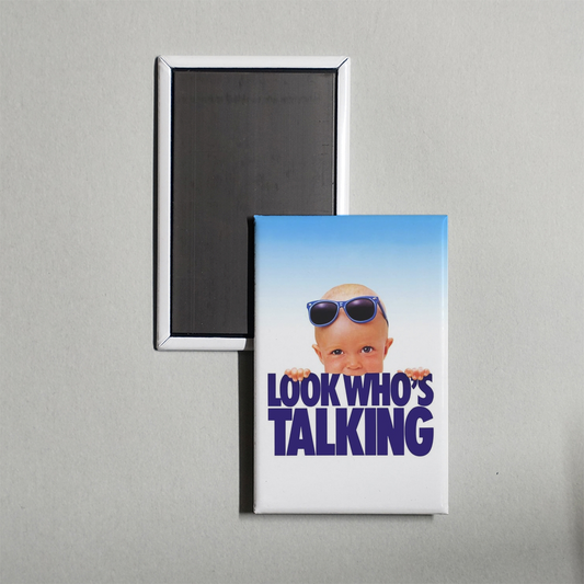 Look Who's Talking Mini Movie Fridge Magnet