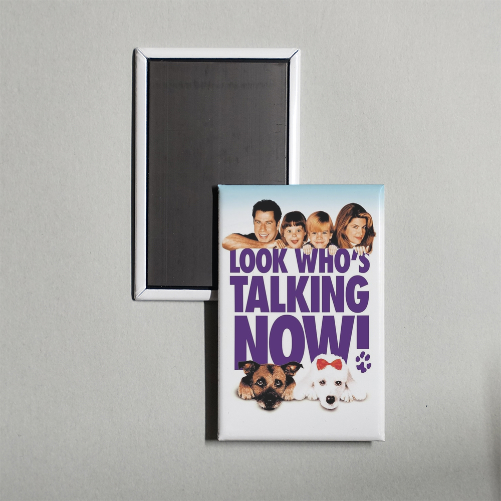 Look Who's Talking Now! Mini Movie Fridge Magnet