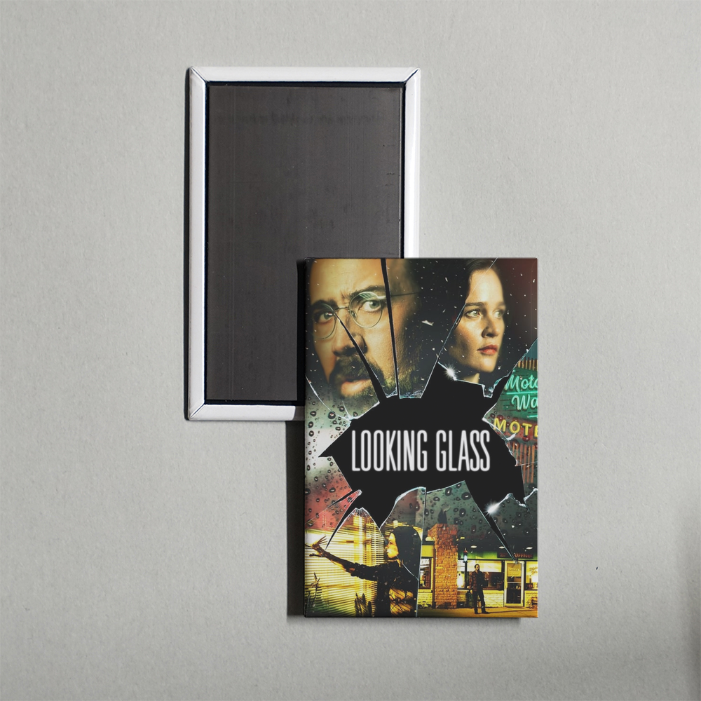 Looking Glass Mini Movie Fridge Magnet