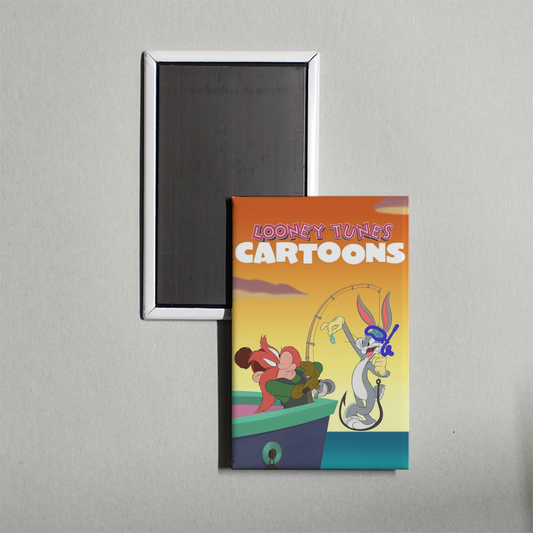Looney Tunes Cartoons TV Show Fridge Magnet