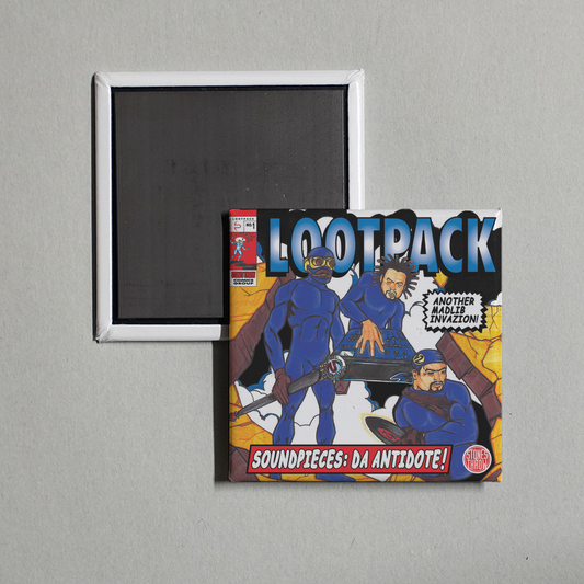 Lootpack - Soundpieces Da Antidote Album Cover Fridge Magnet