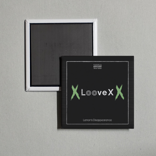 LooveX - -suffocation- Album Cover Fridge Magnet