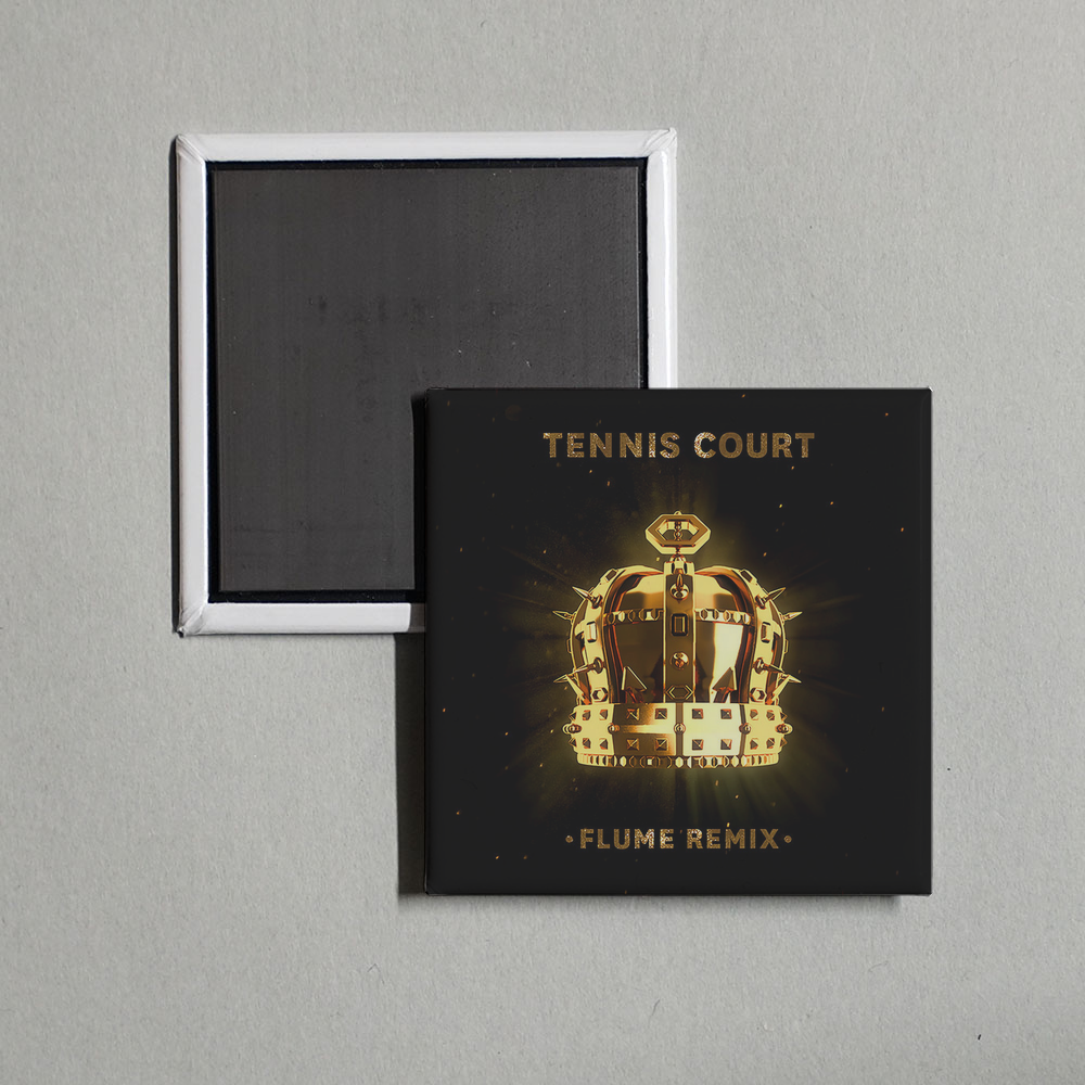 Lorde - Tennis Court (Flume Remix) Album Cover Fridge Magnet