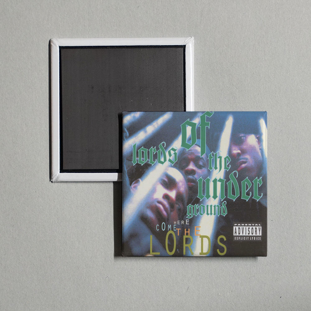 Lords Of The Underground - Here Come The Lords Album Cover Fridge Magnet