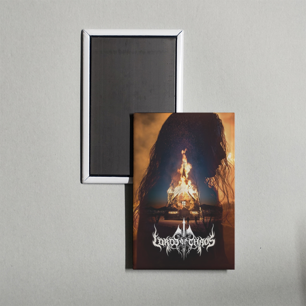 Lords of Chaos Mini Movie Fridge Magnet