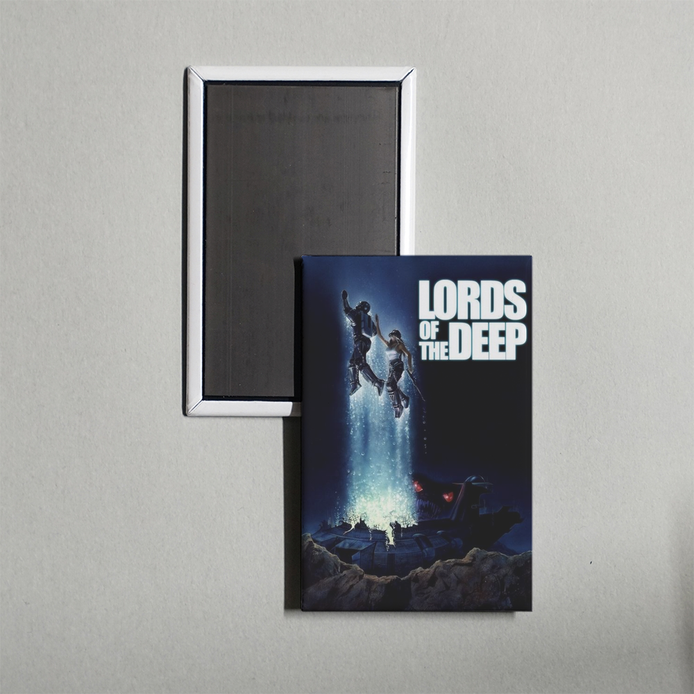 Lords of the Deep Mini Movie Fridge Magnet