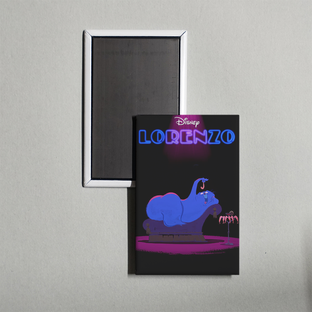 Lorenzo Mini Movie Fridge Magnet