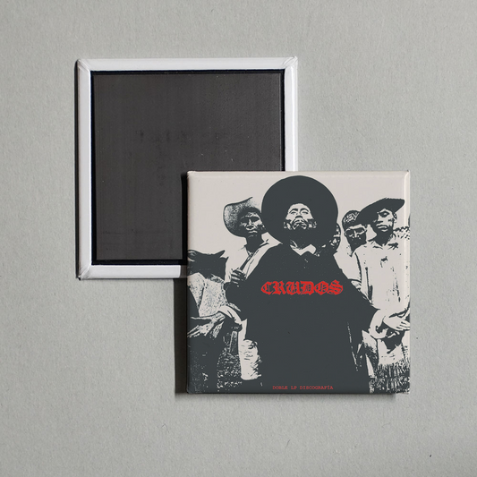 Los Crudos - Discografía Album Cover Fridge Magnet