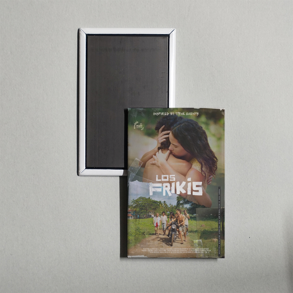 Los Frikis Mini Movie Fridge Magnet