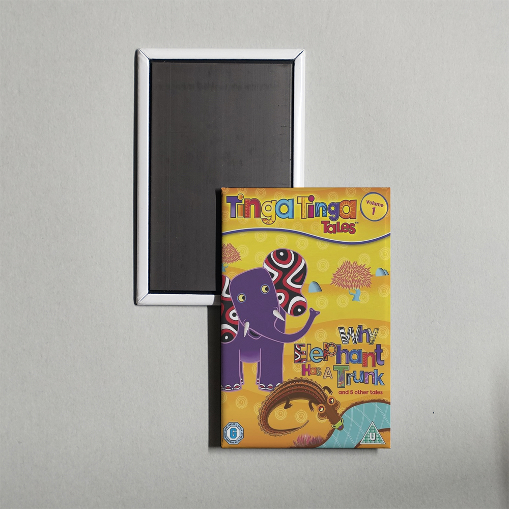 Los cuentos de Tinga Tinga TV Show Fridge Magnet