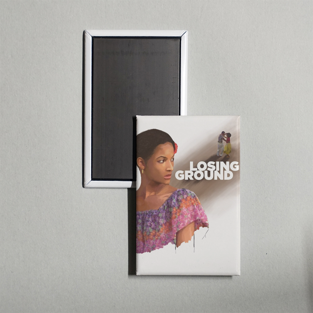 Losing Ground Mini Movie Fridge Magnet
