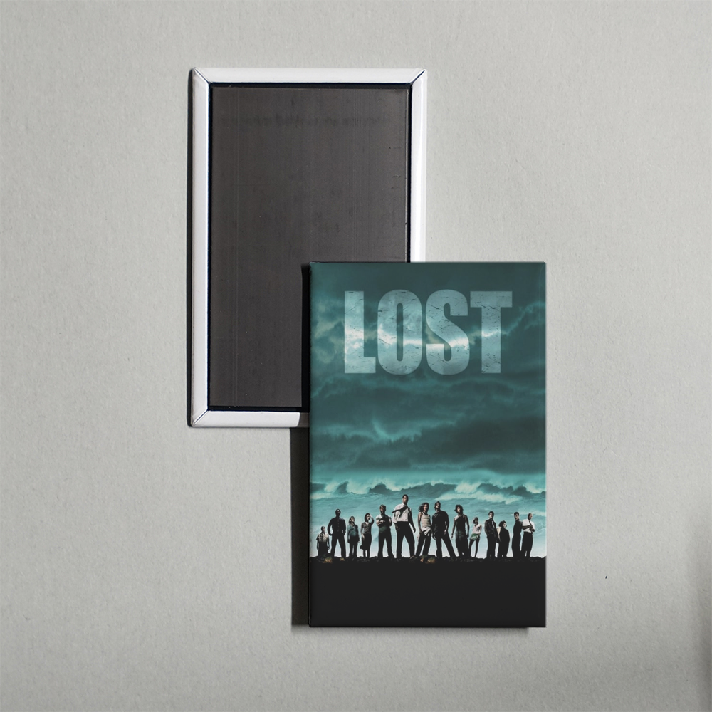 Lost TV Show Fridge Magnet