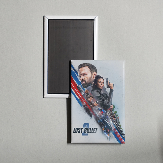 Lost Bullet 2 Mini Movie Fridge Magnet