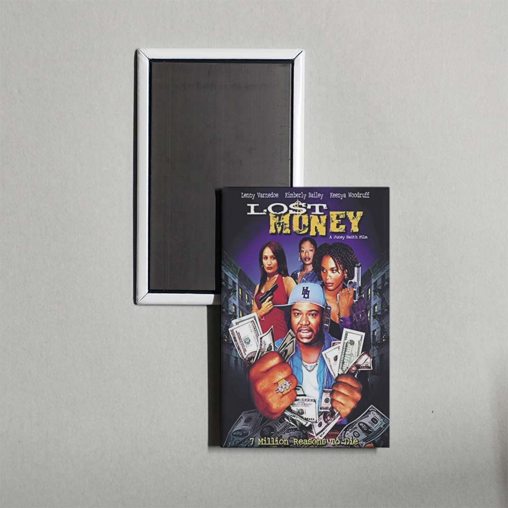 Lost Money Mini Movie Fridge Magnet
