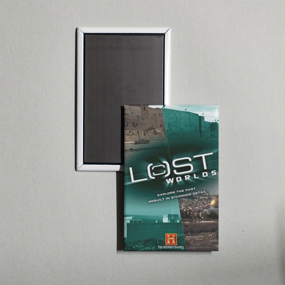 Lost Worlds TV Show Fridge Magnet