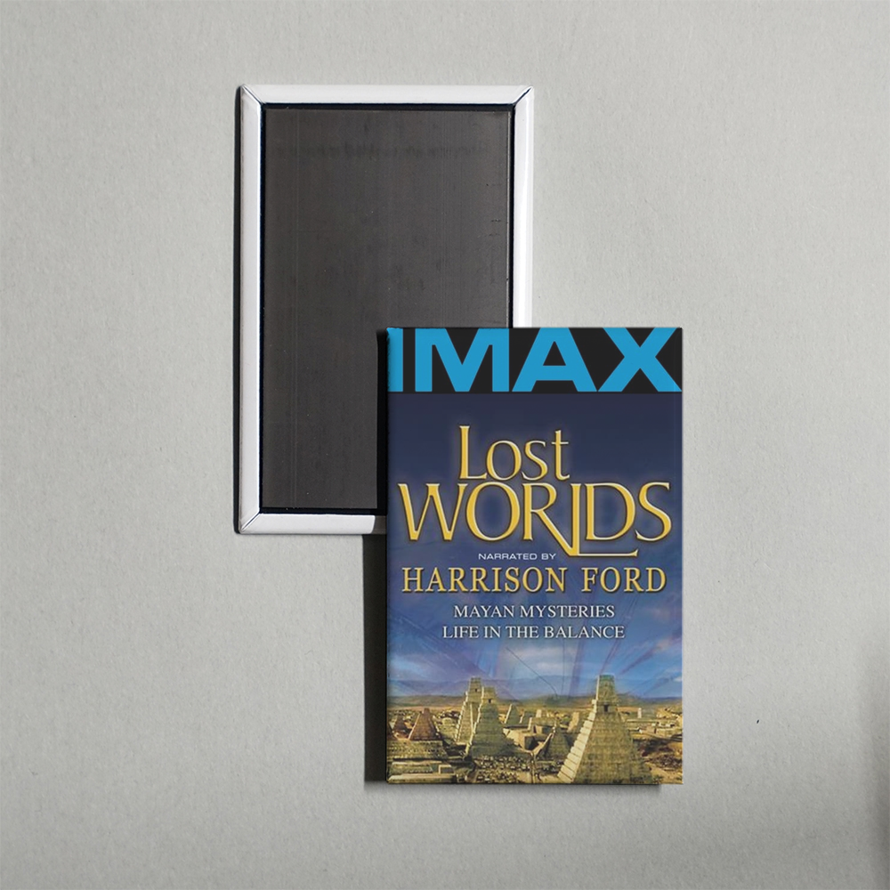 Lost Worlds Life in the Balance Mini Movie Fridge Magnet