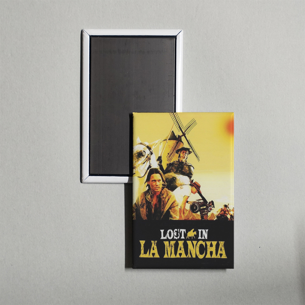 Lost in La Mancha Mini Movie Fridge Magnet